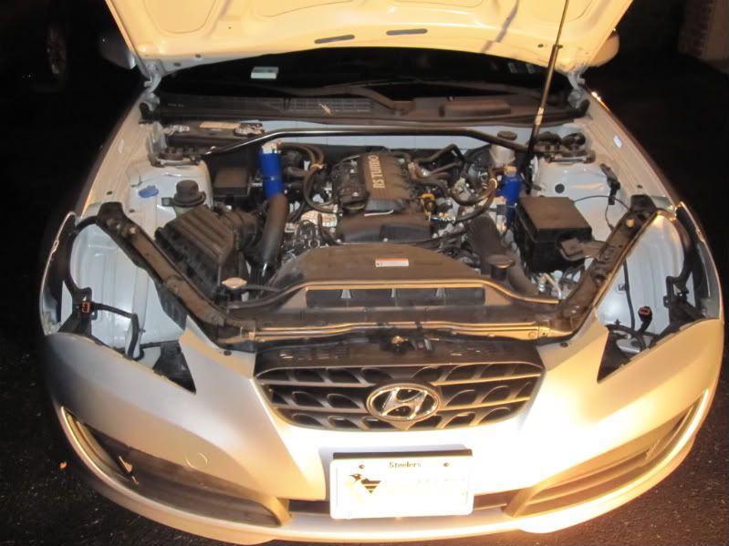 Oil catch can / valve cover breather Hyundai Genesis Forum